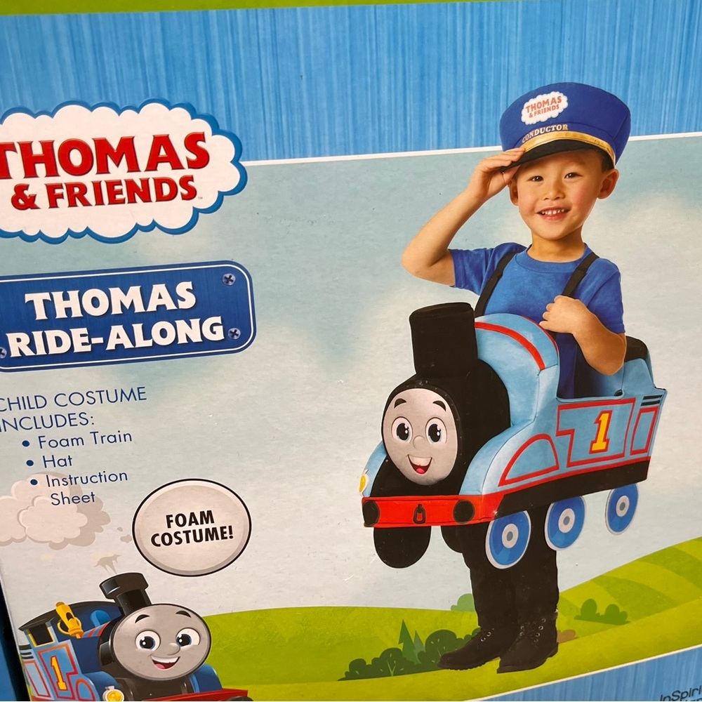 New Thomas the Train Costume Toddler One Size 2-4T